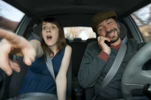 potential car accident