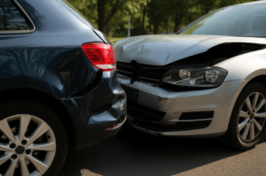 Rear end accident in Sacramento, CA