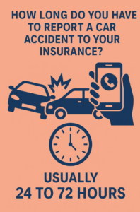 How Long Do You Have to Report a Car Accident to Your Insurance Company?
