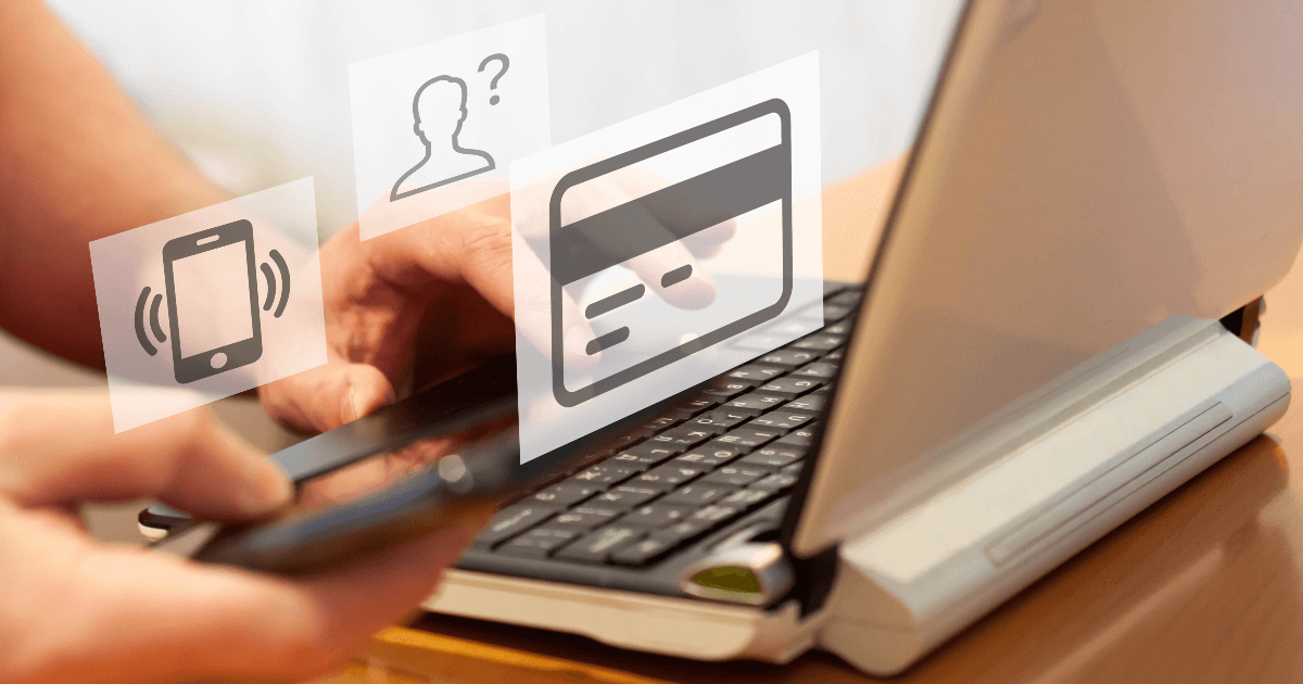 person working on a tablet