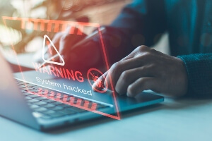 stock img data breach warning