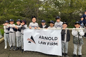 group picture of Yankees little league baseball team in Lakeside