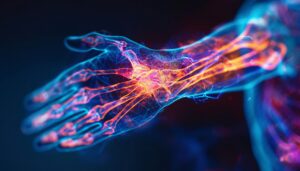 Nerve damage x-ray after car accident in Sacramento, CA