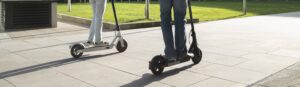 E-scooter riders in Sacramento before accident