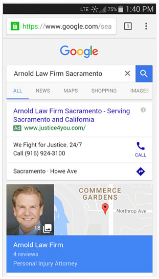Google Review Mobile Step 1 Google Review Mobile Step 1