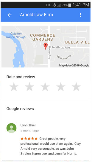 Google Review Mobile Step 3 Google Review Mobile Step 3